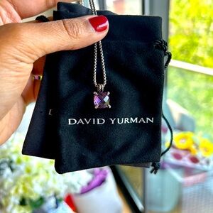 NWT - DAVID YURMAN PENDANT NECKLACE - AMETHYST